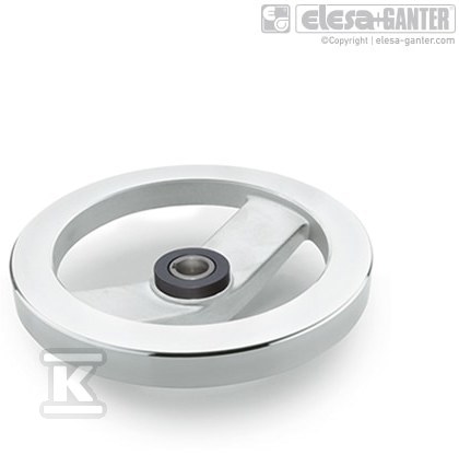 Roue à main GN 322.4-125-K12-A-DR - Z009119